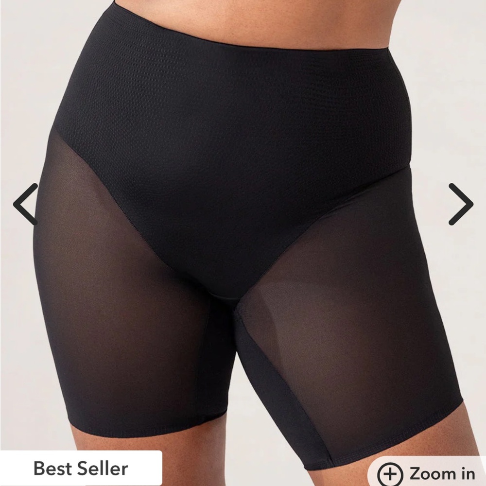 Shapermint Black High-Waist Shaping Bike Shorts